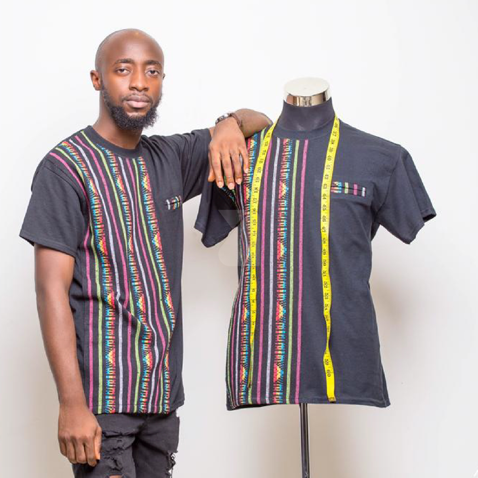 Customized African Print T-shirt – Ahwenepa.com