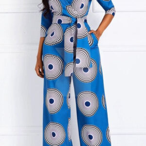 Clipkulture  Dr Pashy In Modern Strapless Ndebele Print Jumpsuit